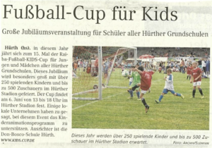 Kids-Cup Pressebericht 2018